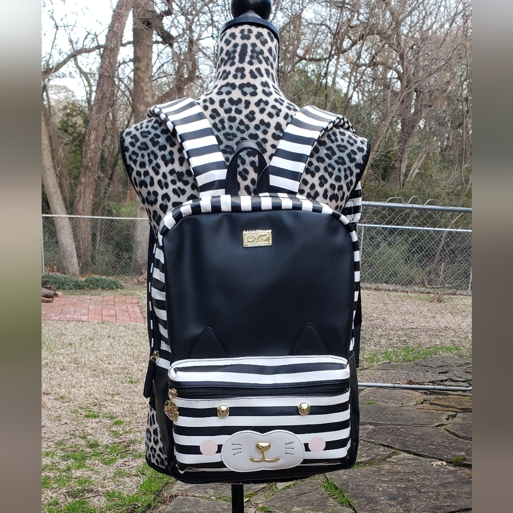 Betsey Johnson Luv Betsey Collection backpack with dog face